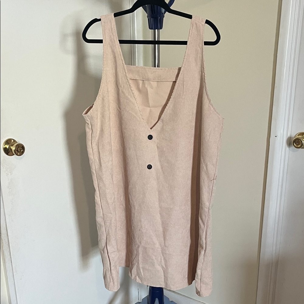 Women's Sleeveless Button-Front Top - Cream